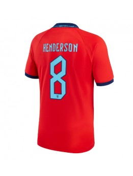 Billige England Jordan Henderson #8 Bortedrakt VM 2022 Kortermet